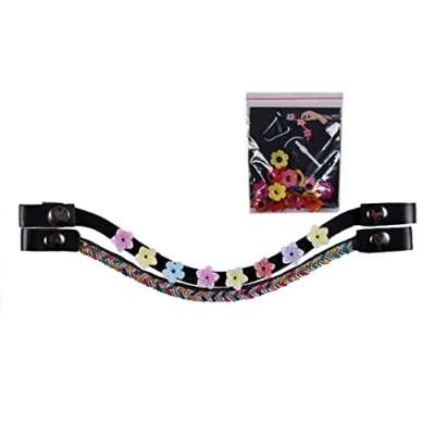 Image of HKM Hobby Horsing Headband Flower One Size