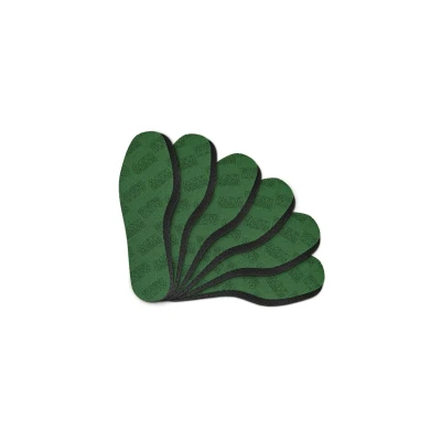 Image of Kaps Active Carbon 6 PAIR PACK Insole, Size: 12M, Green