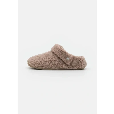 Image of Crocs Classic Cozzzy Unisex Slippers, Size: M9/W10, Mushroom Polyester