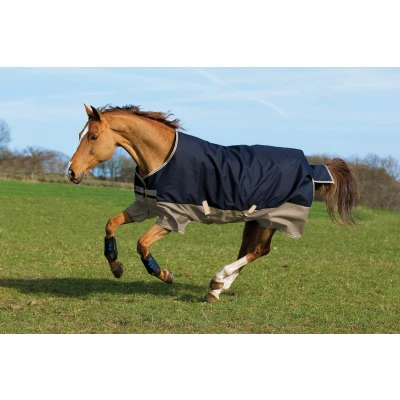 Image of Mio Turnout Medium 250g Navy &amp; Tan