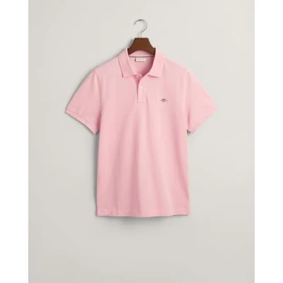 Image of GANT Archive Shield Polo shirt, Men&#039;s, Size: Large, Light pink
