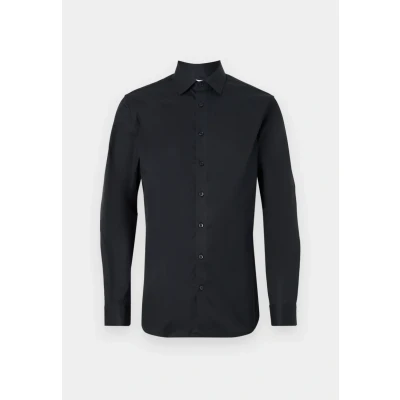 Image of SELECTED HOMME Men&#039;s Slhslimethan Shirt Ls Classic B Noos, Black, L