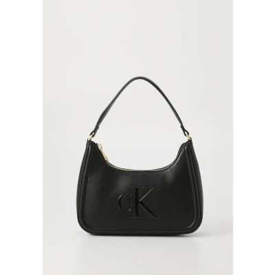 Image of Calvin Klein BOLD Small Shoulder BAG Handbag, Women&#039;s, Size: One Size, Black