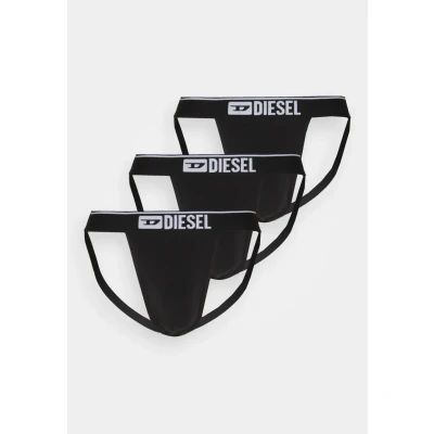 Image of Diesel Jocky 3 PACK Briefs, Men&#039;s, Size: XL, Black