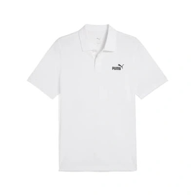 Image of PUMA Men&#039;s Ess No. 1 Logo Pique Polo Polos (Pack of 1)