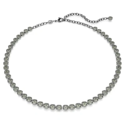 Image of Swarovski Imber Grey Necklace 5682593