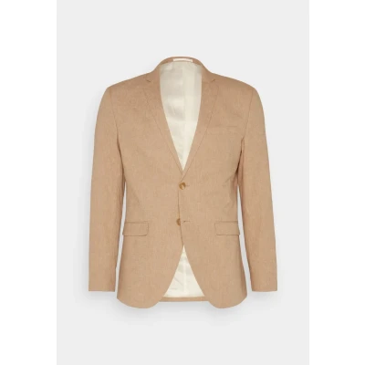 Image of Jack &amp; Jones Premium Jprriviera SLIM FIT Blazer jacket, Men&#039;s, Size: 36R, Beige