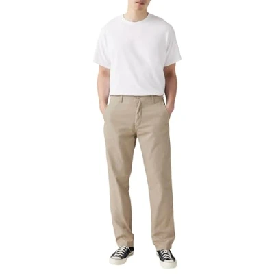 Image of Levi&#039;s Men&#039;s Xx Chino Authentic Straight Trouser, Vintage Khaki Rmn Tw, 32W / 32L