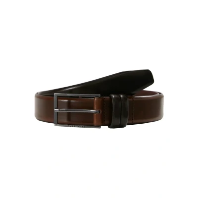 Image of BOSS Carmello Belt business, Men&#039;s, Size: 30, Dark brown