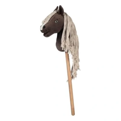 Image of HKM Hobby Horse Professional Slim Line for Children, Stick Horsing, Dark Brown