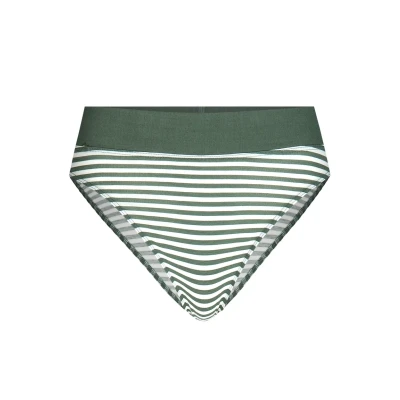 Image of Calida Elastic Briefs, Women&#039;s, Size: 6/8, Laurel green print