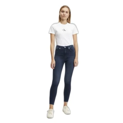 Image of Calvin Klein Jeans Super Skinny Fit, Women&#039;s, Size: 24, Denim dark