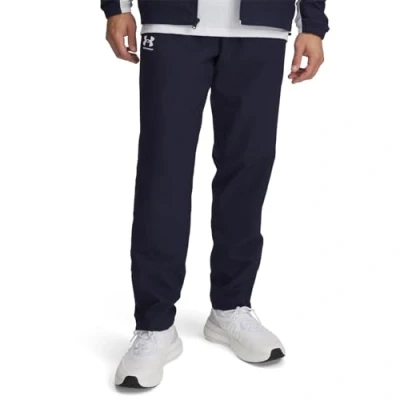 Image of Under Armour Rival Tracksuit bottoms, Men&#039;s, Size: Large, Midnight navy/white