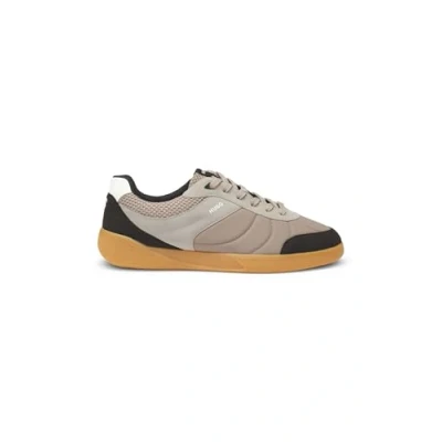 Image of HUGO Riven PUNY Trainers, Men&#039;s, Size: 41, Open brown two shoes