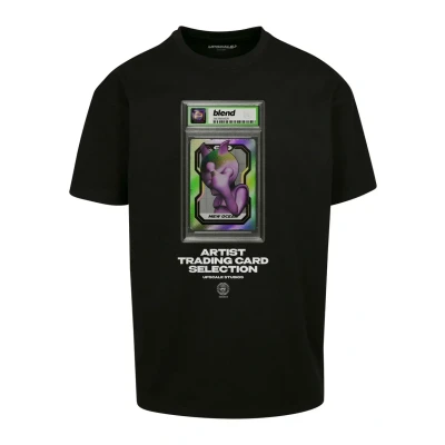 Image of Mister Tee Upscale Unisex T Shirt Blend Oversize Tee, 100% Cotton, Black, S, S