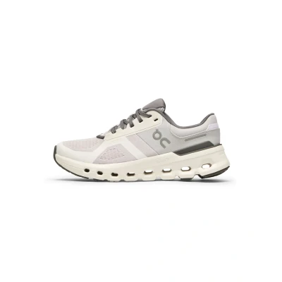 Image of On Cloudrunner 2 Road running shoes Frost white, Women&#039;s, Size: 4, white Polyester