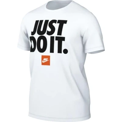 Image of Nike Sportswear TEE FRAN Verbiage Print Tshirt, Men&#039;s, Size: Small, White