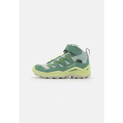 Image of Lowa Maddox PRO GTX MID Hiking shoes for kids, Size: 2.5, Rauchgrün/mintgrün Textile/synthetics