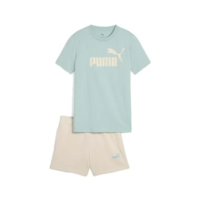 Image of Puma ESS NO.1 LOGO TEE SET G Tracksuit bottoms for kids, Size: 16y (15 16y), Modern mint