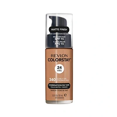 Image of Revlon ColorStay Make Up Foundation for Combination/Oily Skin (Various Shades) Early Tan