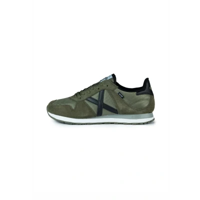Image of Munich Unisex&#039;s Massana Sneaker, Khaki, 11.5 UK