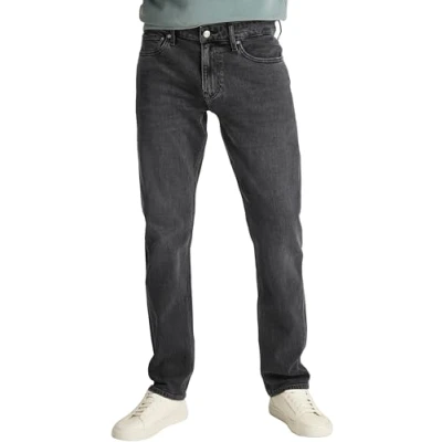 Image of Calvin Klein Jeans Men&#039;s Slim, Denim (Denim Black), 38W / 32L