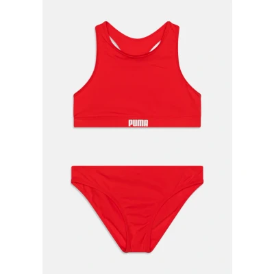 Image of Puma SWIM Girls Racerback Bikini for kids, Size: 7 8y, Red