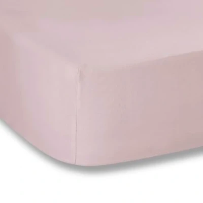 Image of Plain Dyed Pink Fitted Sheet 140 x 200 cm