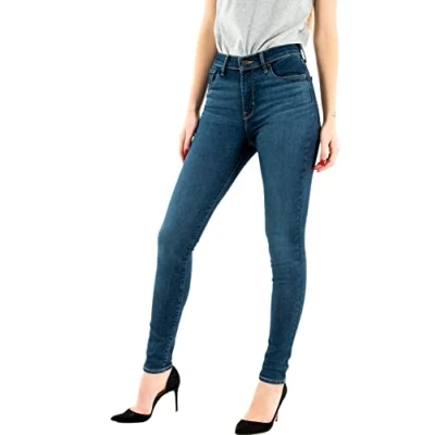 Image of Levi&#039;s 720 HIGH RISE Super Skinny Jeans Fit, Women&#039;s, Size: 25x32, Echo chamber