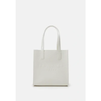 Image of Ted Baker Reptcon Handbag, Women&#039;s, Size: One Size, White