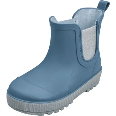 Image of Playshoes Unisex Children&#039;s Wellington Boots, Half Shaft Rain Tpe Marine, 25 EU