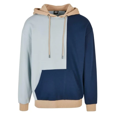 Image of Urban Classics Oversized Hoodie, Men&#039;s, Size: Medium, Summerblue darkblue