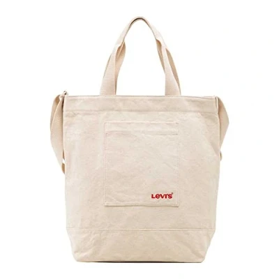 Image of Levi&#039;s ICON Tote Unisex bag, Size: One Size, Ecru