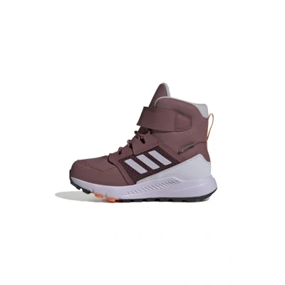 Image of Adidas Terrex Trailmaker CRDY Hiking shoes for kids, Size: 6, Quiet crimson silver dawn amber tint Textile/synthetics