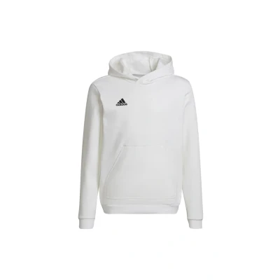 Image of adidas Performance Entrada Unisex Hoodie for kids, Size: 15 16y, White/black