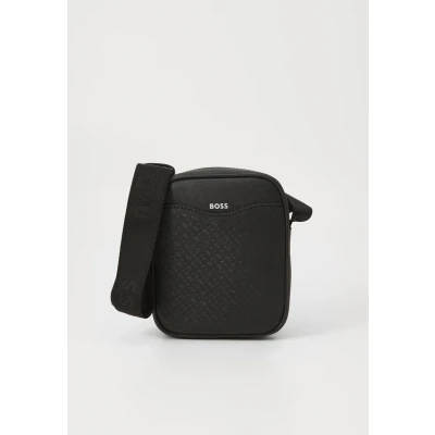 Image of BOSS ZAIR Across body bag, Men&#039;s, Size: One Size, Black
