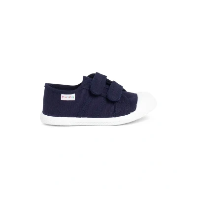 Image of Pisamonas Tiras Adherentes Trainers for kids, Size: 4.5K/5K, Azul marino Textile/synthetics
