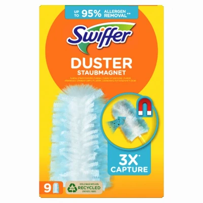 Image of Swiffer cloth, magnetic towels, stuffed suit, 9 pieces