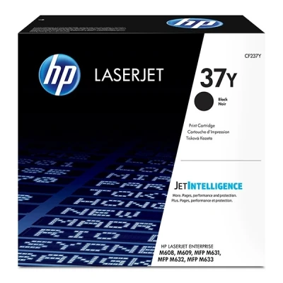 Image of HP 37Y Extra High Yield black original LaserJet toner cartridge (CF237Y) for Enterprise M608, M609, MFP M633, Flow M633