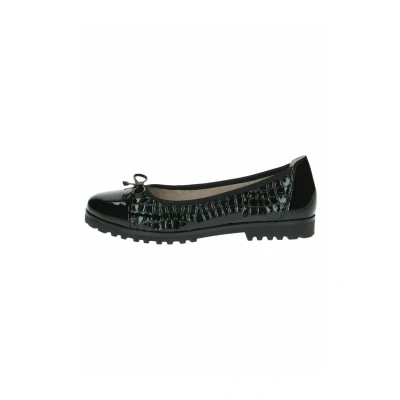 Image of Caprice Ballet pumps, Women&#039;s, Size: 7.5, Black croco shoes