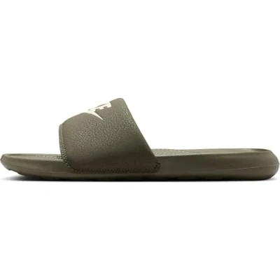 Image of Nike Sportswear Victori ONE Slide Unisex Mules, Size: 7, Cargo khaki High quality imitation leather