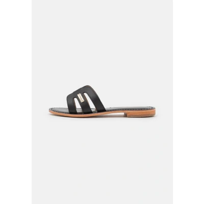 Image of Les Tropeziennes Women&#039;s Damia Flat Sandal, Black, 5 UK
