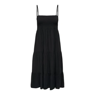 Image of ONLY Onlzelina LIFE Smock 3 IN 1 Dress Skirt Day dress, Women&#039;s, Size: 3XL, Black