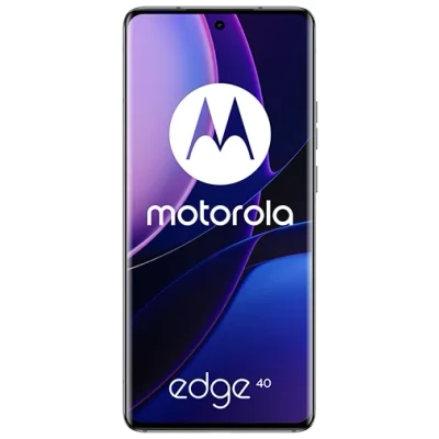 Image of Motorola Edge 40 5G Dual SIM (Nano, eSIM) 256GB Storage + 8GB RAM Free Unlocked Android Smartphone (Eclipse Black)
