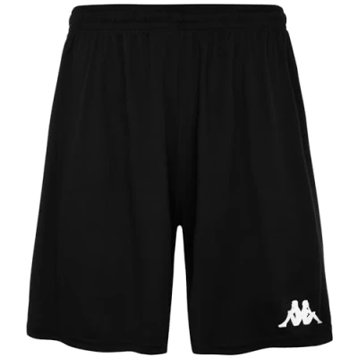 Image of Kappa Men&#039;s Borgo Shorts, Black/White, 3XL