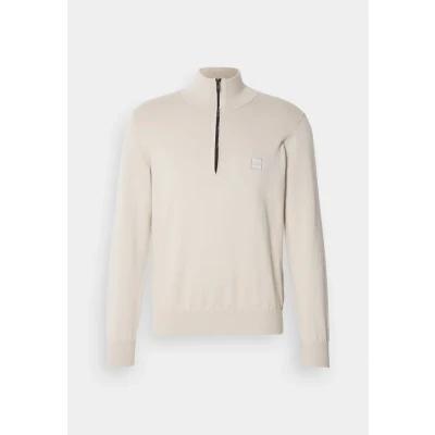 Image of BOSS Kanobix Jumper, Men&#039;s, Size: XXL, Light beige