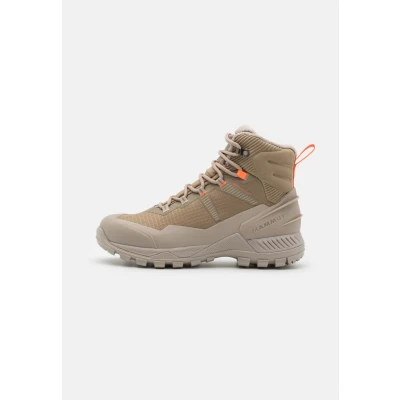 Image of Mammut Blackfin III MID DT Winter boots, Women&#039;s, Size: 5.5, Safari/dark moonbeam Synthetics/textile