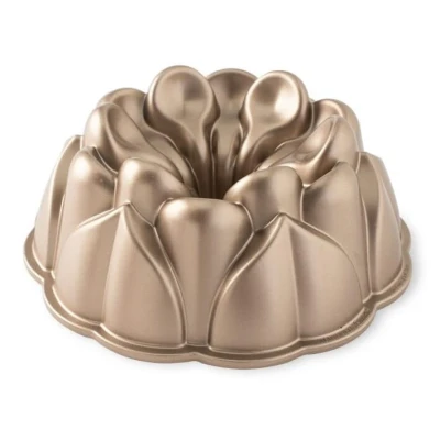 Image of Nordic Ware Turban / bake form Magnolia Bundt Pan cast aluminum ø 25 cm 2.4 liter