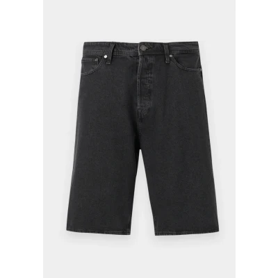 Image of Jack &amp; Jones Jjiron Jjoriginal denim shorts Black denim, Men&#039;s, Size: Small,