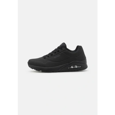 Image of Skechers Boy&#039;s Uno Stand on Air Sneaker, Black Durabuck Trim, 10 UK